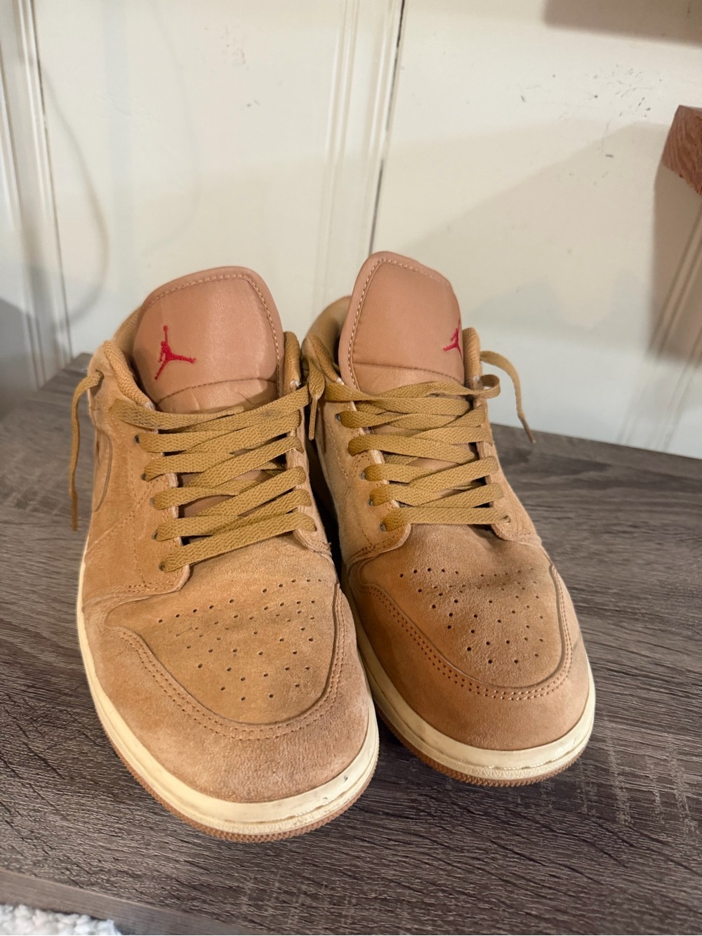 Nike Air Jordan 1 Low OG flax Sneakers Shoes Men Size 11